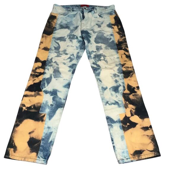 424 Jeans Brand Acid Wash Jeans Size Large